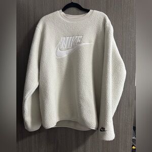 Nike Cream Sherpa Pullover